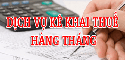 Hướng Dẫn Kê Khai Thuế GTGT Hàng Tháng