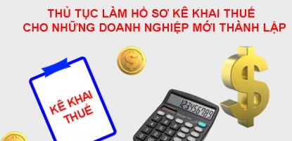 Hỗ Trợ Tư Vấn Doanh Nghiệp Làm Hồ Sơ Khai Thuế Ban Đầu